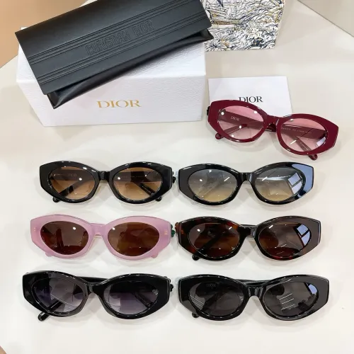 Replica Christian Dior AAA Quality Sunglasses #1423918 $64.00 USD for Wholesale