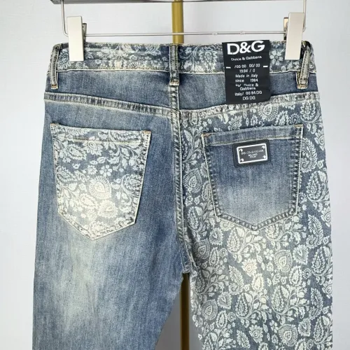 Replica Dolce & Gabbana D&G Jeans For Men #1424122 $52.00 USD for Wholesale