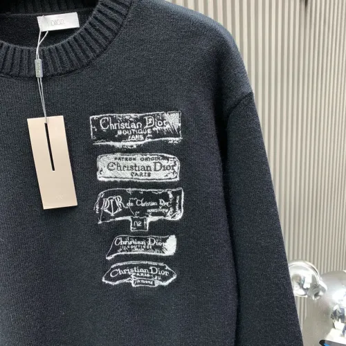 Replica Christian Dior Sweaters Long Sleeved For Unisex #1424158 $68.00 USD for Wholesale