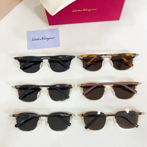 Replica Salvatore Ferragamo AAA Quality Sunglasses #1424159 $56.00 USD for Wholesale