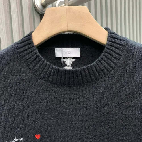 Replica Christian Dior Sweaters Long Sleeved For Unisex #1424160 $68.00 USD for Wholesale