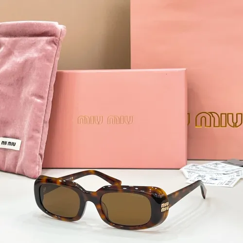 Cheap MIU MIU AAA Quality Sunglasses #1424163, $$68.00 USD On MIU MIU AAA Sunglasses