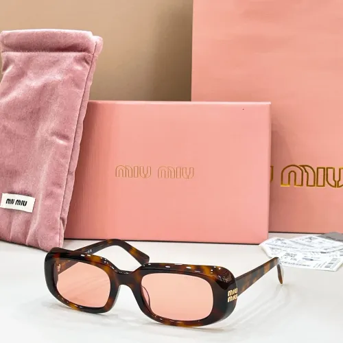 Cheap MIU MIU AAA Quality Sunglasses #1424164, $$68.00 USD On MIU MIU AAA Sunglasses