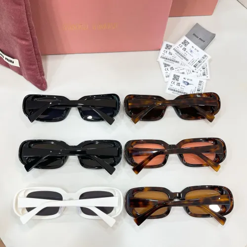 Replica MIU MIU AAA Quality Sunglasses #1424167 $68.00 USD for Wholesale
