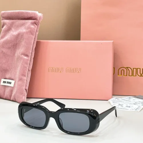Cheap MIU MIU AAA Quality Sunglasses #1424168, $$68.00 USD On MIU MIU AAA Sunglasses
