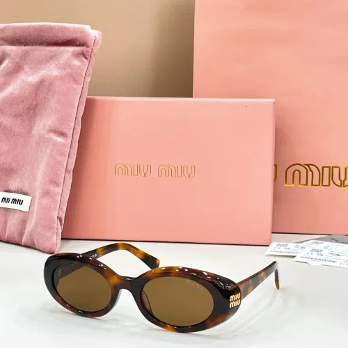 Cheap MIU MIU AAA Quality Sunglasses #1424172, $$68.00 USD On MIU MIU AAA Sunglasses