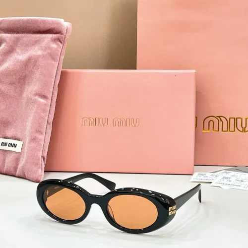Cheap MIU MIU AAA Quality Sunglasses #1424173, $$68.00 USD On MIU MIU AAA Sunglasses