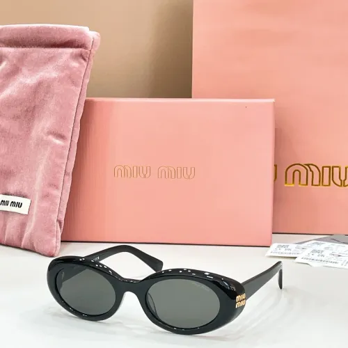 Cheap MIU MIU AAA Quality Sunglasses #1424174, $$68.00 USD On MIU MIU AAA Sunglasses