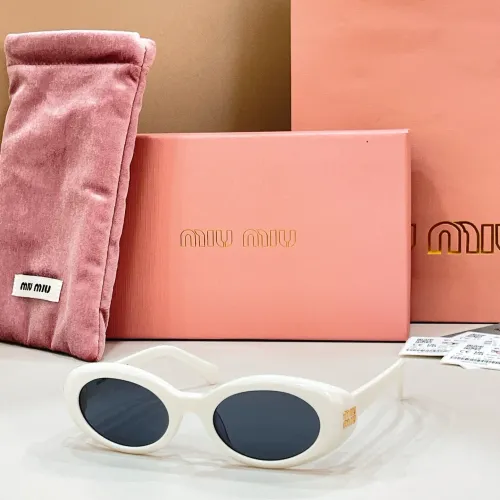 Cheap MIU MIU AAA Quality Sunglasses #1424176, $$68.00 USD On MIU MIU AAA Sunglasses
