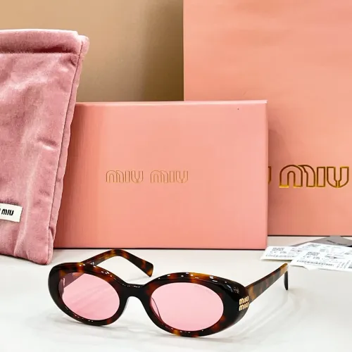 Cheap MIU MIU AAA Quality Sunglasses #1424177, $$68.00 USD On MIU MIU AAA Sunglasses