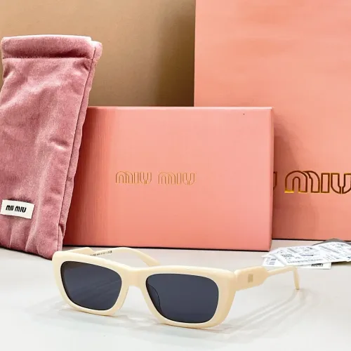 Cheap MIU MIU AAA Quality Sunglasses #1424178, $$60.00 USD On MIU MIU AAA Sunglasses