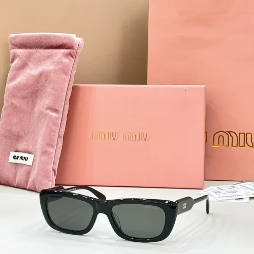 Cheap MIU MIU AAA Quality Sunglasses #1424181, $$60.00 USD On MIU MIU AAA Sunglasses