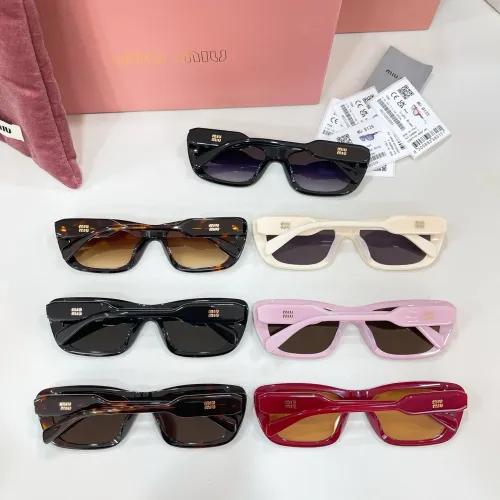 Replica MIU MIU AAA Quality Sunglasses #1424183 $60.00 USD for Wholesale