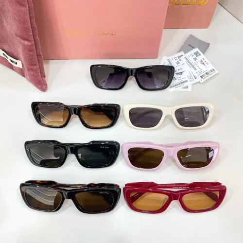 Replica MIU MIU AAA Quality Sunglasses #1424183 $60.00 USD for Wholesale