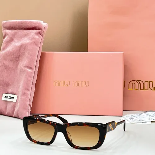 Cheap MIU MIU AAA Quality Sunglasses #1424184, $$60.00 USD On MIU MIU AAA Sunglasses
