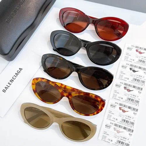 Replica Balenciaga AAA Quality Sunglasses #1424376 $60.00 USD for Wholesale