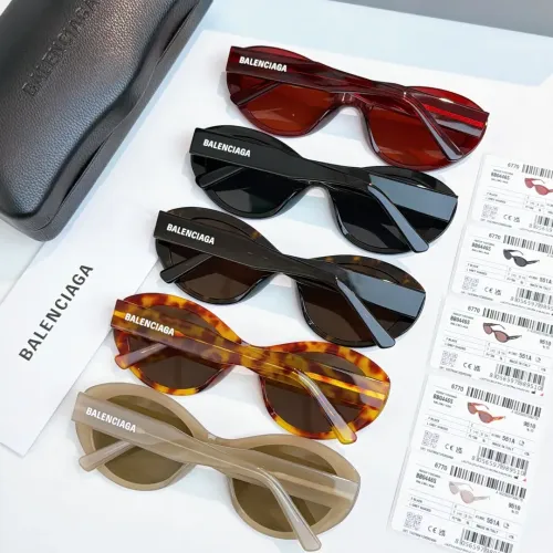 Replica Balenciaga AAA Quality Sunglasses #1424377 $60.00 USD for Wholesale
