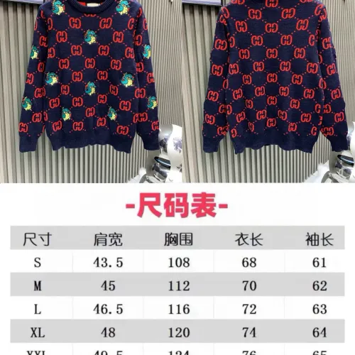 Replica Gucci Sweaters Long Sleeved For Unisex #1424401 $76.00 USD for Wholesale