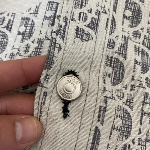 Replica Christian Dior Shirts Long Sleeved For Men #1424563 $40.00 USD for Wholesale