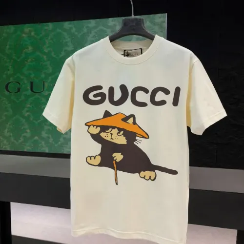 Replica Gucci T-Shirts Short Sleeved For Unisex #1424605 $34.00 USD for Wholesale