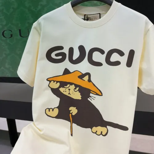 Replica Gucci T-Shirts Short Sleeved For Unisex #1424605 $34.00 USD for Wholesale