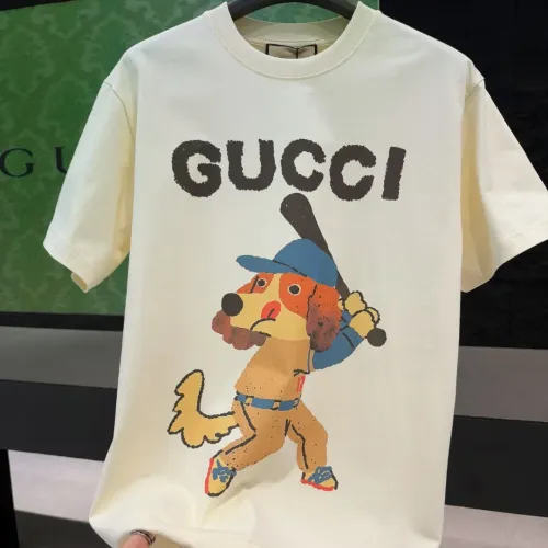 Replica Gucci T-Shirts Short Sleeved For Unisex #1424608 $34.00 USD for Wholesale