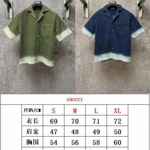 Replica Gucci Shirts Short Sleeved For Unisex #1424640 $85.00 USD for Wholesale