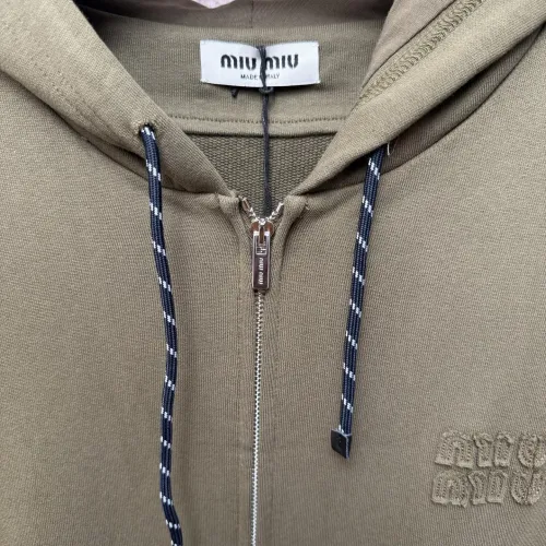 Replica MIU MIU Jackets Long Sleeved For Unisex #1424650 $80.00 USD for Wholesale