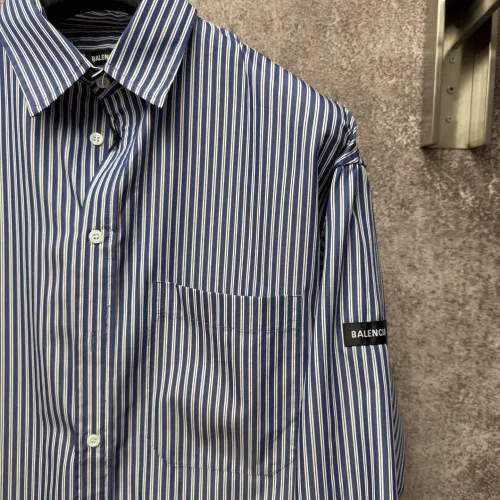 Replica Balenciaga Shirts Long Sleeved For Men #1424683 $80.00 USD for Wholesale