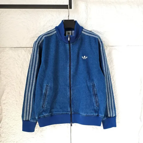 Replica Adidas Jackets Long Sleeved For Unisex #1424814 $52.00 USD for Wholesale