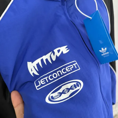 Replica Adidas Jackets Long Sleeved For Men #1424820 $48.00 USD for Wholesale
