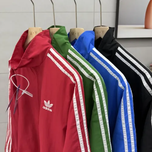 Replica Adidas Jackets Long Sleeved For Unisex #1424824 $45.00 USD for Wholesale