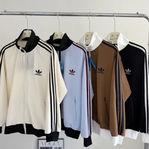 Replica Adidas Jackets Long Sleeved For Unisex #1424829 $45.00 USD for Wholesale