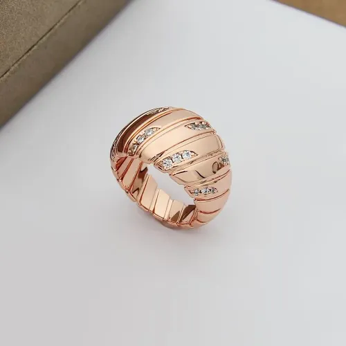 Cheap Bvlgari Rings In Rose Gold For Unisex #1424870, $$25.00 USD On Bvlgari Rings