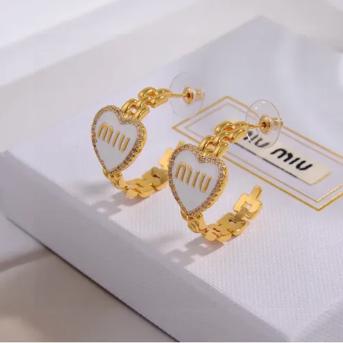 Cheap MIU MIU Earrings For Women #1424872, $$27.00 USD On MIU MIU Earrings
