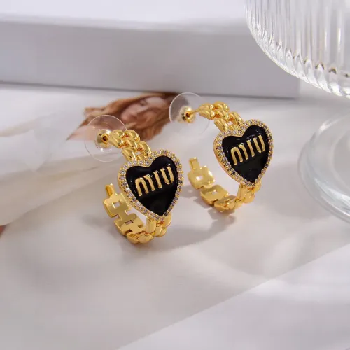 Cheap MIU MIU Earrings For Women #1424873, $$27.00 USD On MIU MIU Earrings