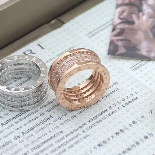 Replica Bvlgari Rings In Rose Gold For Unisex #1424902 $29.00 USD for Wholesale