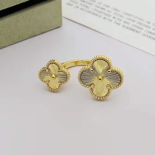 Cheap Van Cleef &amp; Arpels Rings In Gold For Women #1425132, $$25.00 USD On Van Cleef &amp; Arpels Rings