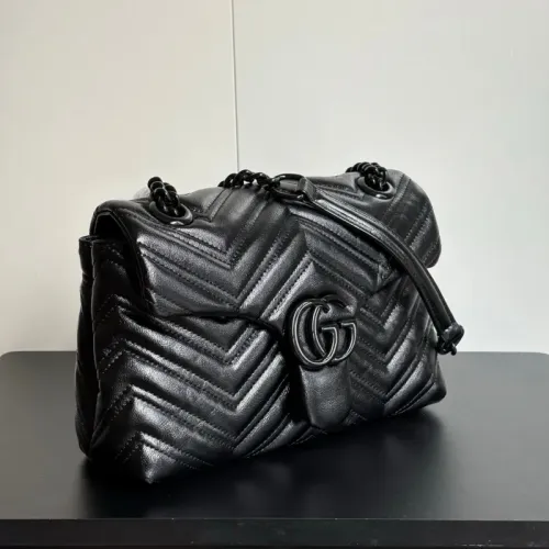 Replica Gucci AAA Quality Shoulder Bags In 23*17*9cm For Women #1425221 $85.00 USD for Wholesale