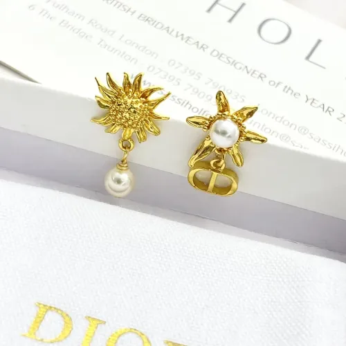 Replica Christian Dior Earrings For Women #1425222 $27.00 USD for Wholesale