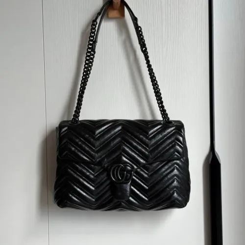 Replica Gucci AAA Quality Shoulder Bags For Women #1425223 $92.00 USD for Wholesale