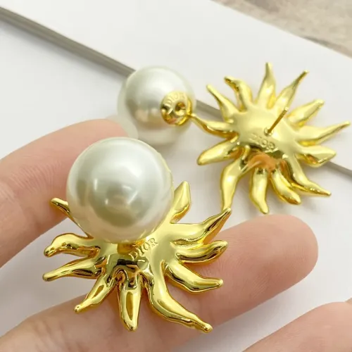 Replica Christian Dior Earrings For Women #1425235 $32.00 USD for Wholesale