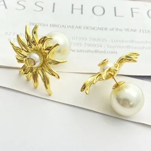 Replica Christian Dior Earrings For Women #1425235 $32.00 USD for Wholesale