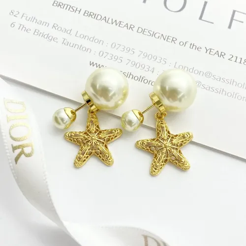 Replica Christian Dior Earrings For Women #1425266 $29.00 USD for Wholesale
