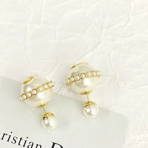 Replica Christian Dior Earrings For Women #1425267 $38.00 USD for Wholesale