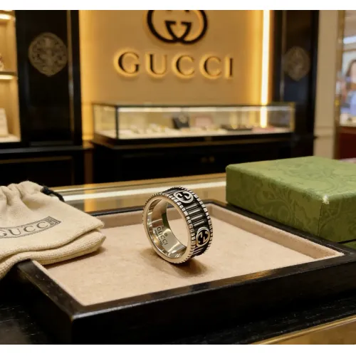 Replica Gucci Rings For Unisex #1425302 $32.00 USD for Wholesale