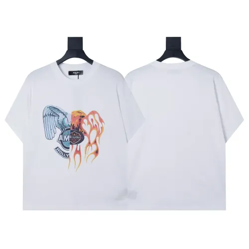Cheap Amiri T-Shirts Short Sleeved For Unisex #1425416, $$29.00 USD On Amiri T-Shirts