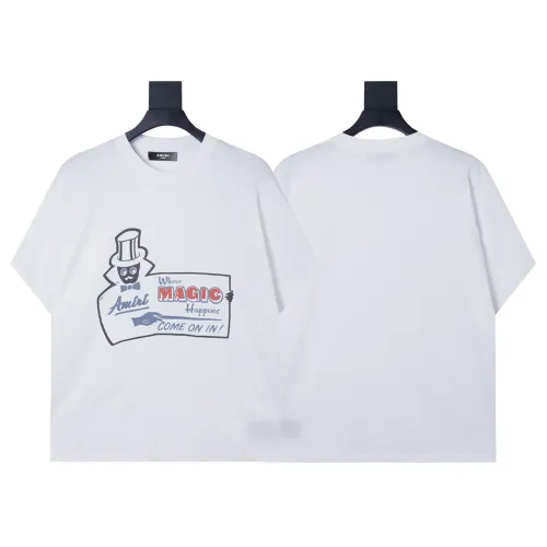 Cheap Amiri T-Shirts Short Sleeved For Unisex #1425418, $$29.00 USD On Amiri T-Shirts