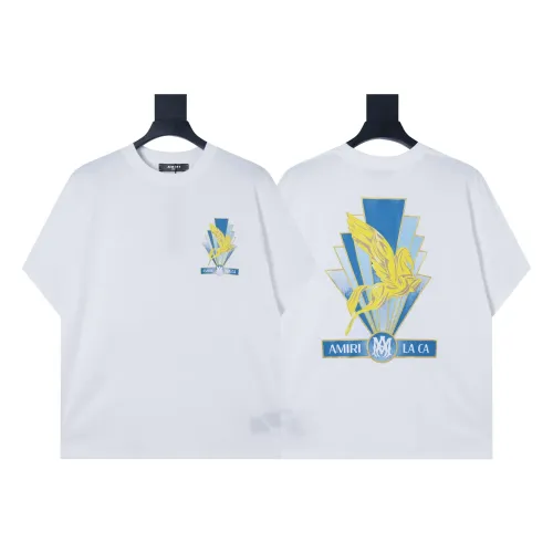 Cheap Amiri T-Shirts Short Sleeved For Unisex #1425420, $$29.00 USD On Amiri T-Shirts