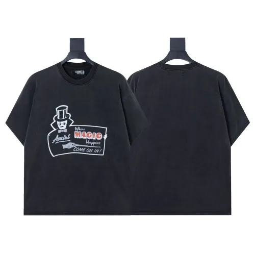 Cheap Amiri T-Shirts Short Sleeved For Unisex #1425430, $$32.00 USD On Amiri T-Shirts
